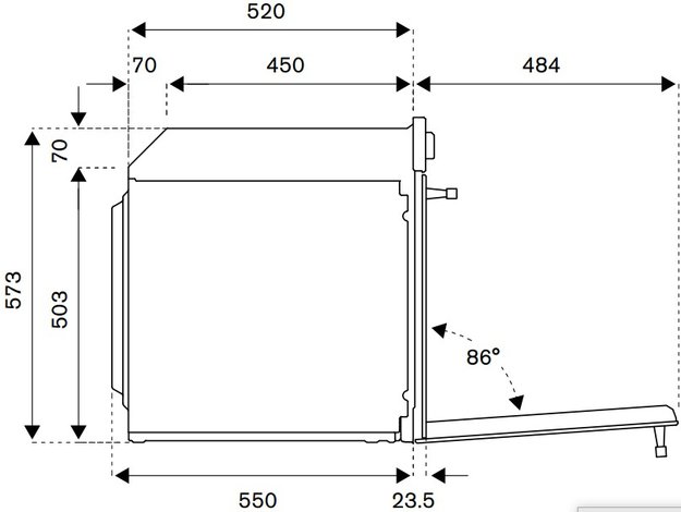 Духовой шкаф с паром Bertazzoni F6011PROVPTN/23 (фото 7) Духовой шкаф с паром Bertazzoni F6011PROVPTN/23 (preview 7)