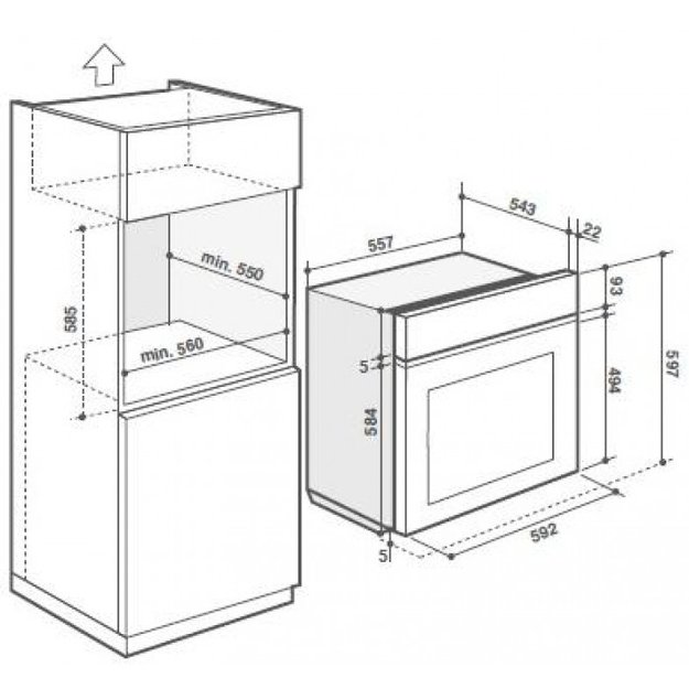 Духовой шкаф с паром De Dietrich DOR7586A (фото 4) Духовой шкаф с паром De Dietrich DOR7586A (preview 4)