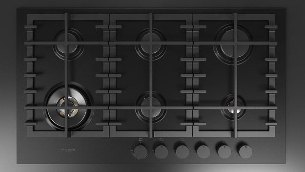 Варочная панель Fulgor Milano FUH 906 G DWK MBK (фото 1) Варочная панель Fulgor Milano FUH 906 G DWK MBK (preview 1)