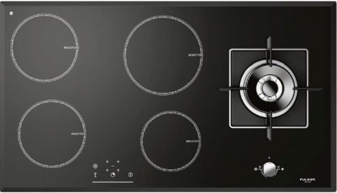 Газо-электрическая панель Fulgor Milano SH 905 ID G DWK BK (фото 1) Газо-электрическая панель Fulgor Milano SH 905 ID G DWK BK (preview 1)