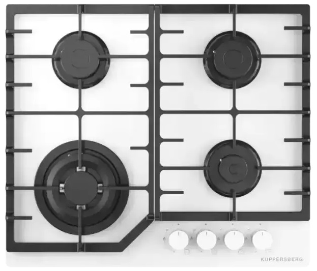 Газовая варочная панель Kuppersberg FG 66 W (фото 1) Газовая варочная панель Kuppersberg FG 66 W (preview 1)