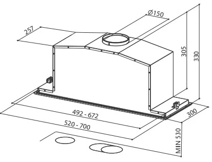 Вытяжка Faber INCA LUX 2.0 EG8 X A70 (preview 3)