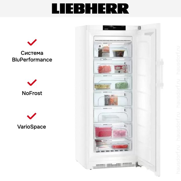 Морозильник Liebherr GN 4635 Comfort NoFrost (фото 12) Морозильник Liebherr GN 4635 Comfort NoFrost (preview 12)