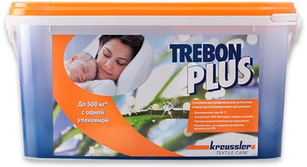 Стиральный порошок для белого белья Trebon Plus (5 кг) (фото 1) Стиральный порошок для белого белья Trebon Plus (5 кг) (preview 1)