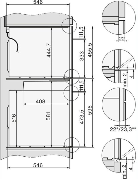 Компактный духовой шкаф с СВЧ Miele H7440 BMX Pearlbeige (фото 4) Компактный духовой шкаф с СВЧ Miele H7440 BMX Pearlbeige (preview 4)