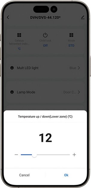 Встраиваемый винный шкаф Dunavox DVS-25.65DMB (preview 5)