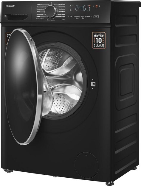 Стиральная машина Weissgauff WM 4627 Touch Inverter Steam Black (preview 5)