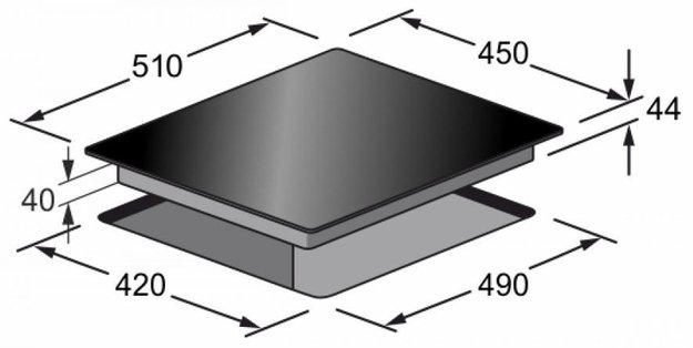 Индукционная варочная панель Kaiser KCT 4795 FI ELFAD (фото 5) Индукционная варочная панель Kaiser KCT 4795 FI ELFAD (preview 5)