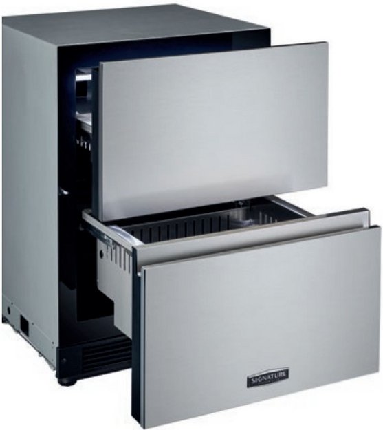 Встраиваемый под столешницу конвертируемый холодильник Signature Kitchen Suite SKSUD2402E (preview 2)