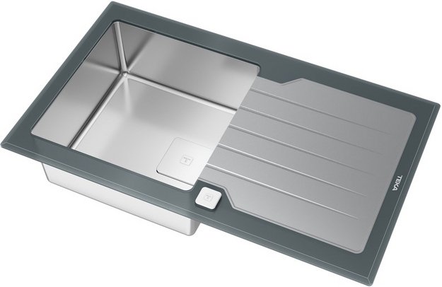 Мойка Teka Diamond RS15 1B 1D 86 STONE GREY (preview 2)