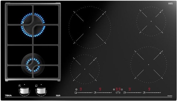 Варочная панель Teka HYBRID JZC 96324 ABN BLACK (фото 1) Варочная панель Teka HYBRID JZC 96324 ABN BLACK (preview 1)