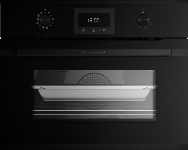 Духовой шкаф с паром Kuppersbusch CBD 6340.0 S6 Black Steel (preview 1)