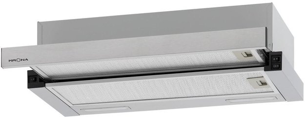 Встраиваемая вытяжка Krona GERDA T 600 inox PB (фото 1) Встраиваемая вытяжка Krona GERDA T 600 inox PB (preview 1)