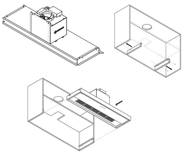 Встраиваемая вытяжка Pando TIS/60 CR.BLANCO V.850 (фото 7) Встраиваемая вытяжка Pando TIS/60 CR.BLANCO V.850 (preview 7)