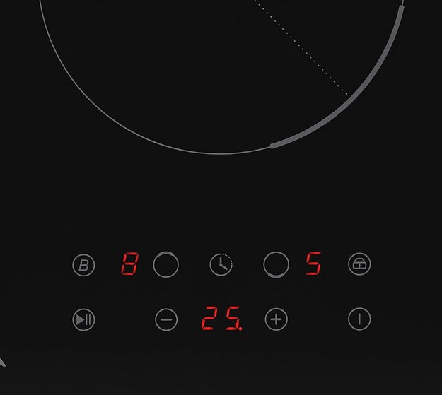  Индукционная варочная панель KRONA PIASTRA 30 BL (preview 4)
