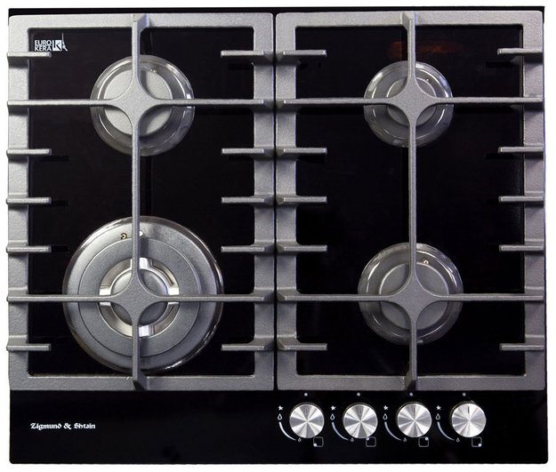 Встраиваемая газовая варочная панель Zigmund Shtain MN 185.61 B (фото 1) Встраиваемая газовая варочная панель Zigmund Shtain MN 185.61 B (preview 1)