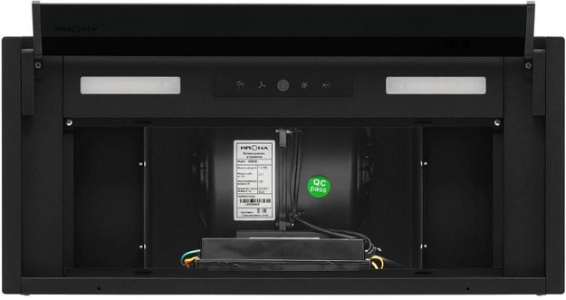 Встраиваемая вытяжка KRONA Изида 600 черное закаленное стекло (Isida 600 black SGC) (preview 7)