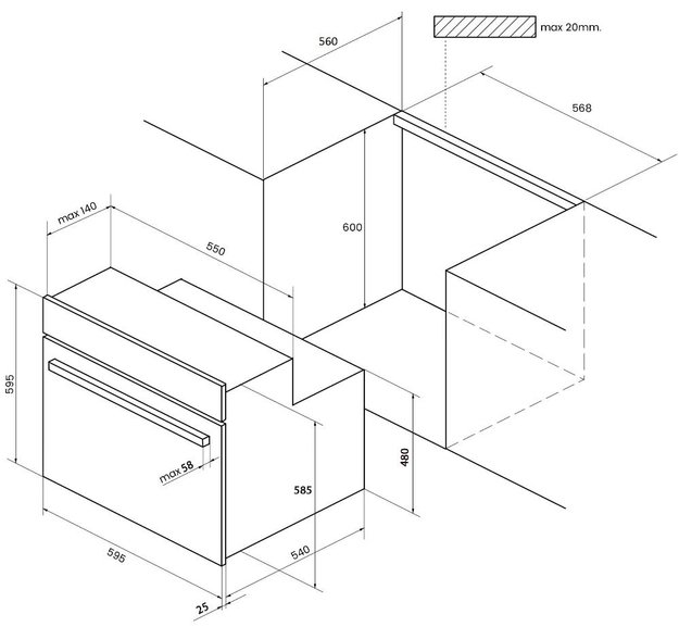 Духовой шкаф Kuppersberg SR 605 W Silver (фото 7) Духовой шкаф Kuppersberg SR 605 W Silver (preview 7)