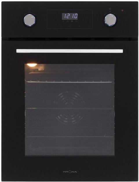 Духовой шкаф KRONA Соната 45 черное стекло (Sonata 45 BL G2) (preview 2)