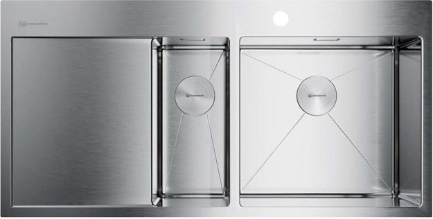 Мойка Omoikiri AKISAME 100-2 IN-R крыло слева (фото 1) Мойка Omoikiri AKISAME 100-2 IN-R крыло слева (preview 1)