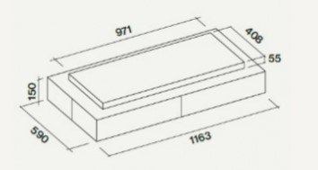Встраиваемая вытяжка Falmec CIRCLE.TECH Vega 115 Isola Stell (600) (фото 3) Встраиваемая вытяжка Falmec CIRCLE.TECH Vega 115 Isola Stell (600) (preview 3)