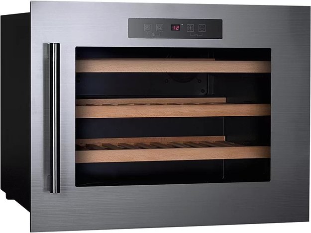 Винный шкаф Dunavox DX-24.56BSK (A) петли справа (фото 4) Винный шкаф Dunavox DX-24.56BSK (A) петли справа (preview 4)