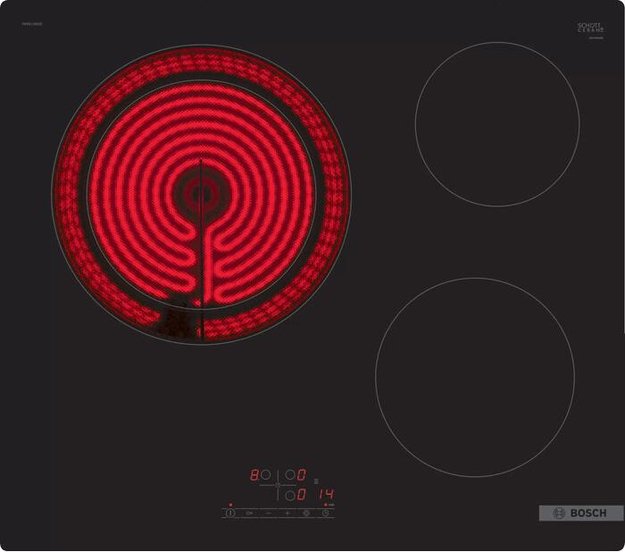 Электрическая варочная панель Bosch PKK611BB2E (фото 1) Электрическая варочная панель Bosch PKK611BB2E (preview 1)
