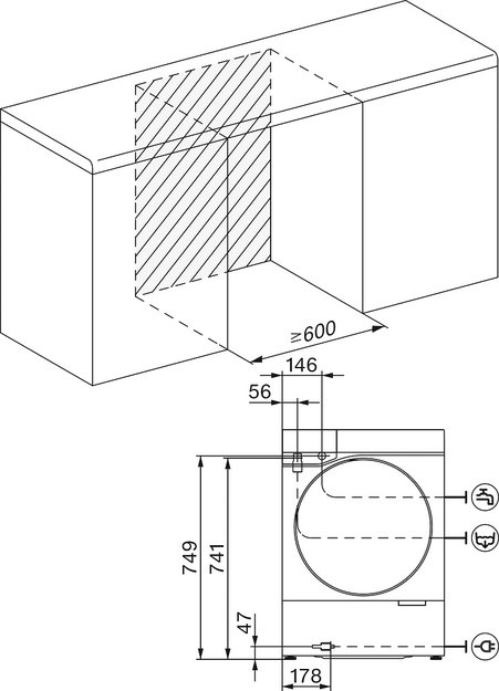 Стиральная машина Miele WQ 1000 WPS Nova Edition (фото 7) Стиральная машина Miele WQ 1000 WPS Nova Edition (preview 7)