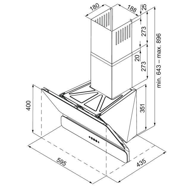 Вытяжка Krona SATURN 600 DN WHITE 4S (фото 16) Вытяжка Krona SATURN 600 DN WHITE 4S (preview 16)
