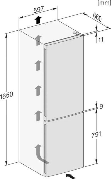 Холодильник Miele KDN4174E el Active с витрины, царапина на корпусе (фото 7) Холодильник Miele KDN4174E el Active с витрины, царапина на корпусе (preview 7)