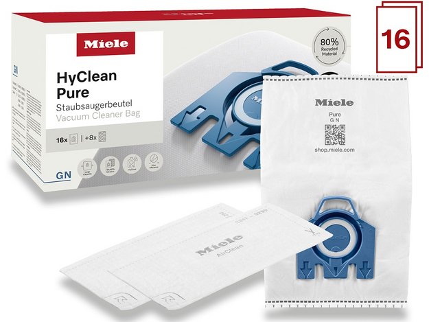 Комплект мешков-пылесборников Miele GN XXL HyClean Pure 3D (фото 1) Комплект мешков-пылесборников Miele GN XXL HyClean Pure 3D (preview 1)