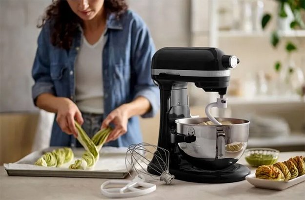 Миксер профессиональный KitchenAid Heavy Duty 5KSM55SXXEOB (preview 7)