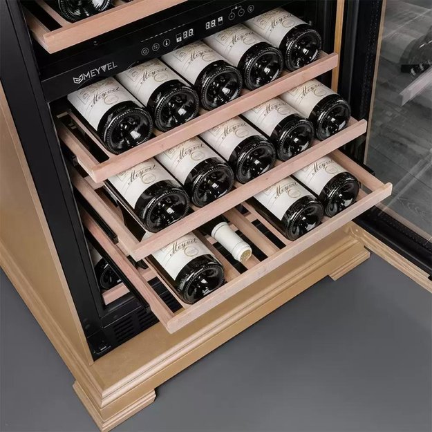 Винный шкаф Meyvel MV77PRO-KBT2 (Натуральный бук) (фото 7) Винный шкаф Meyvel MV77PRO-KBT2 (Натуральный бук) (preview 7)