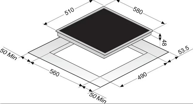 Варочная панель Zigmund Shtain CNS 119.60 BX (фото 3) Варочная панель Zigmund Shtain CNS 119.60 BX (preview 3)