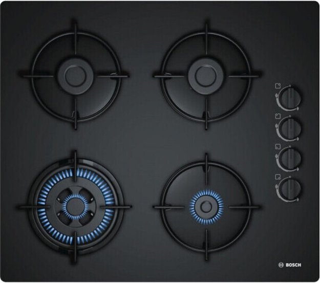 Газовая варочная панель Bosch POH 6B6B10 (фото 1) Газовая варочная панель Bosch POH 6B6B10 (preview 1)