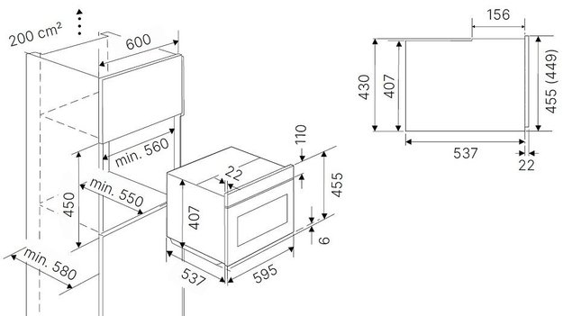 Компактный духовой шкаф Kuppersbusch CBP 6332.0 S4 Gold (фото 4) Компактный духовой шкаф Kuppersbusch CBP 6332.0 S4 Gold (preview 4)