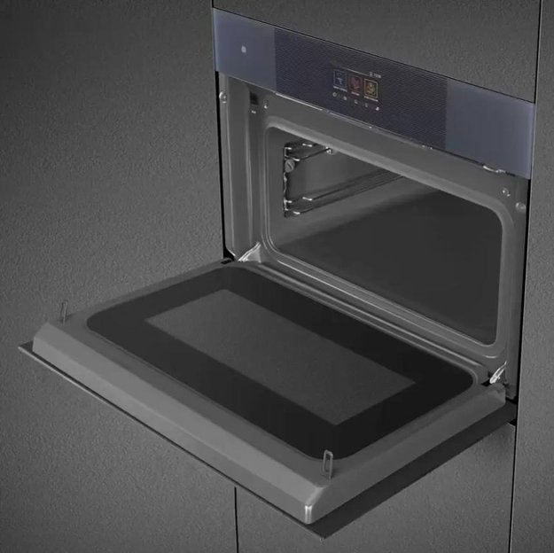 Компактный духовой шкаф с пароваркой шкаф Smeg SO4104APG (фото 9) Компактный духовой шкаф с пароваркой шкаф Smeg SO4104APG (preview 9)