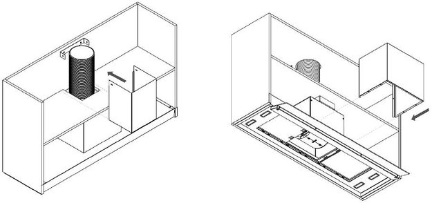 Встраиваемая вытяжка Pando TIS/60 CR.NEGRO V.850 (фото 7) Встраиваемая вытяжка Pando TIS/60 CR.NEGRO V.850 (preview 7)
