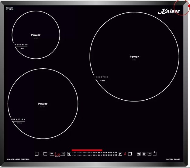 Независимая индукционная варочная панель Kaiser KCT 6536 FI (preview 1)
