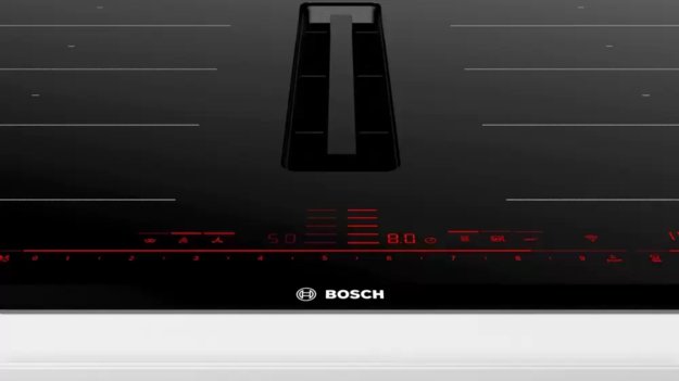 Индукционная варочная панель с интегрированной вытяжкой BOSCH PXX875D67E (фото 3) Индукционная варочная панель с интегрированной вытяжкой BOSCH PXX875D67E (preview 3)