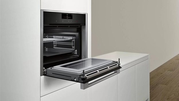 Компактный духовой шкаф с микроволнами и паром Neff C18QT27H0 (фото 4) Компактный духовой шкаф с микроволнами и паром Neff C18QT27H0 (preview 4)