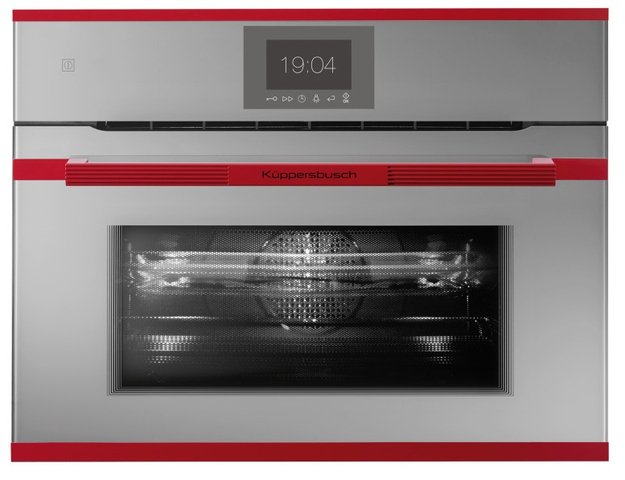 Компактный духовой шкаф с микроволнами Kuppersbusch CBM 6550.0 G8 Hot Chili (фото 1) Компактный духовой шкаф с микроволнами Kuppersbusch CBM 6550.0 G8 Hot Chili (preview 1)