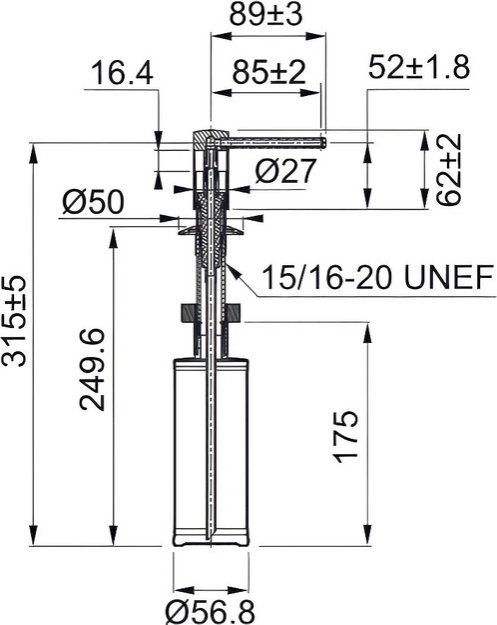 Дозатор для мыла Franke Comfort 119.0578.744 (preview 5)