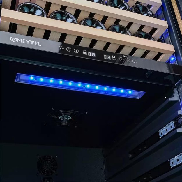 Винный шкаф Meyvel MV77PRO-KBT2 (Натуральный бук) (фото 14) Винный шкаф Meyvel MV77PRO-KBT2 (Натуральный бук) (preview 14)