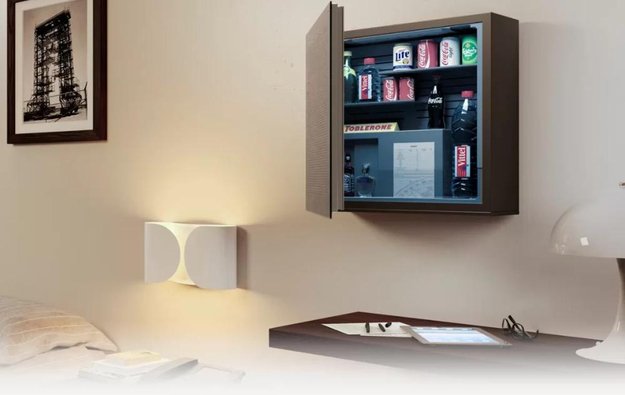 Настенный минибар Indel B FLYINGBAR (дверной упор справа) (фото 7) Настенный минибар Indel B FLYINGBAR (дверной упор справа) (preview 7)