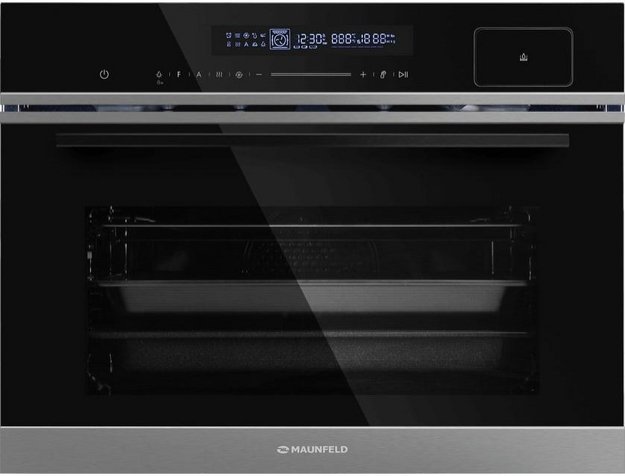 Компактный духовой шкаф с паром Maunfeld MCMO5016STGB (preview 1)