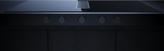 Индукционная варочная поверхность с вытяжкой Kuppersbusch KMI 9850.1 SR-S Copper (preview 4)