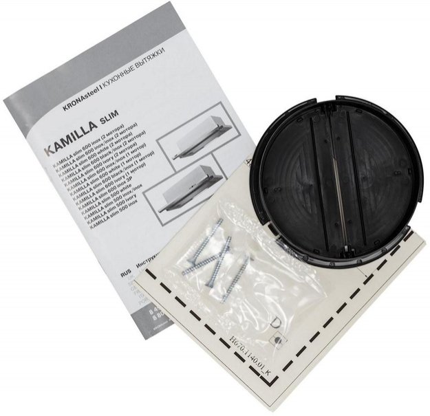 Встраиваемая вытяжка KRONA Kamilla slim 600 ivory (1 мотор) (фото 9) Встраиваемая вытяжка KRONA Kamilla slim 600 ivory (1 мотор) (preview 9)