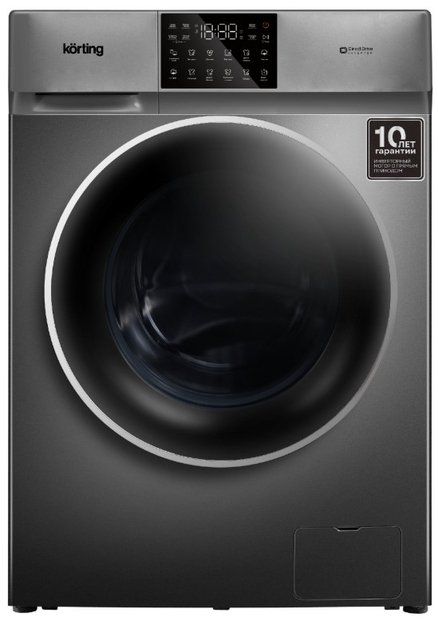 Отдельностоящая стиральная машина с паром Korting KWM 60DV1297 Gr (фото 1) Отдельностоящая стиральная машина с паром Korting KWM 60DV1297 Gr (preview 1)