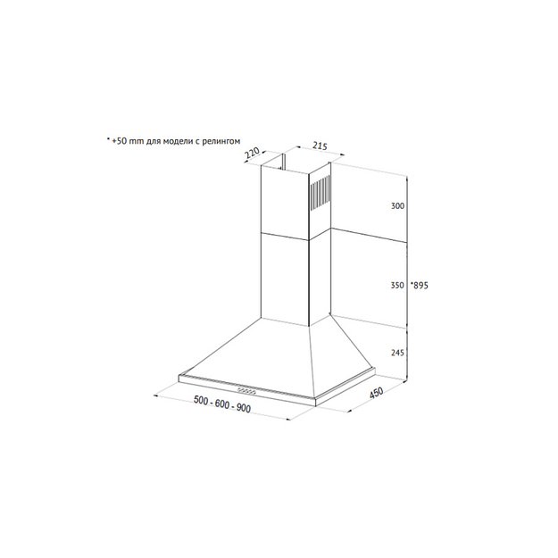 Купольная вытяжка Korting KHC 6750 RB (фото 3) Купольная вытяжка Korting KHC 6750 RB (preview 3)